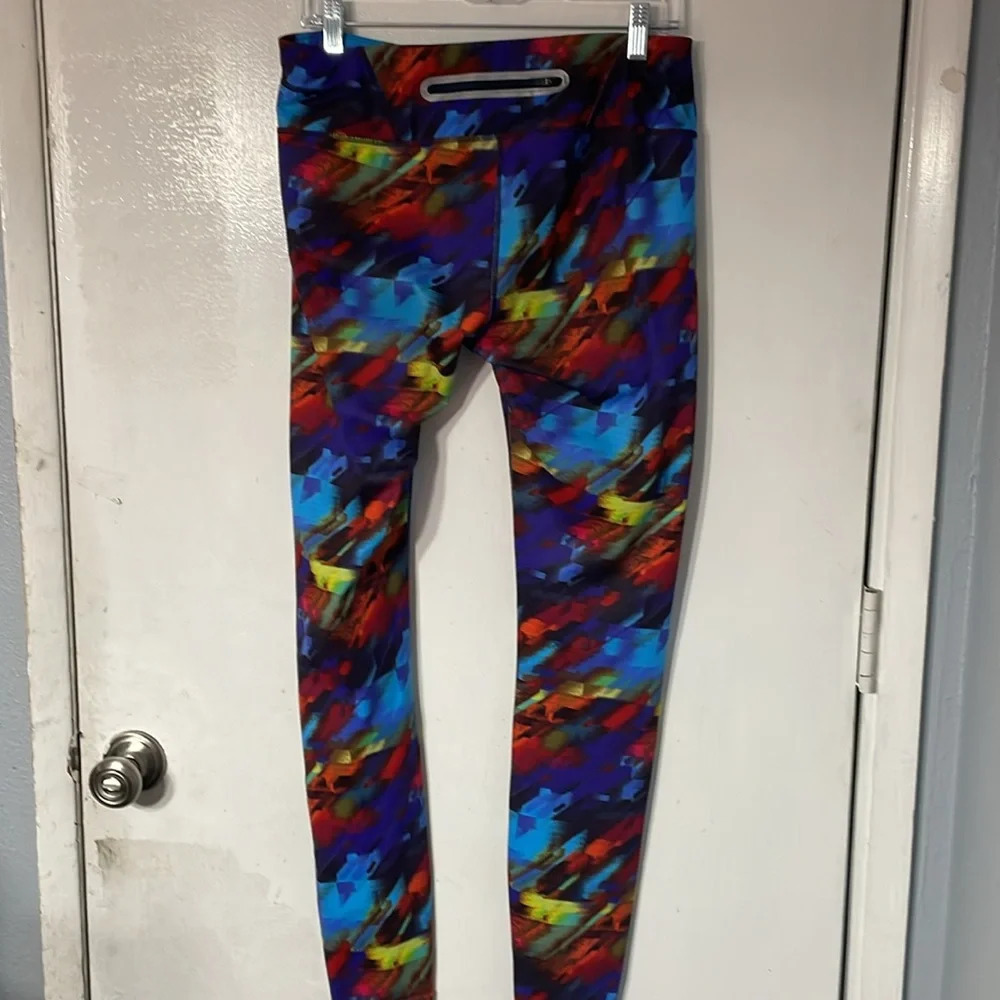 Athleta color burst sonar leggings - Picture 6 of 8